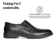 Irving Banker Waterproof Formal Slip-Ons for Men – Comfortable Business Dress Shoes