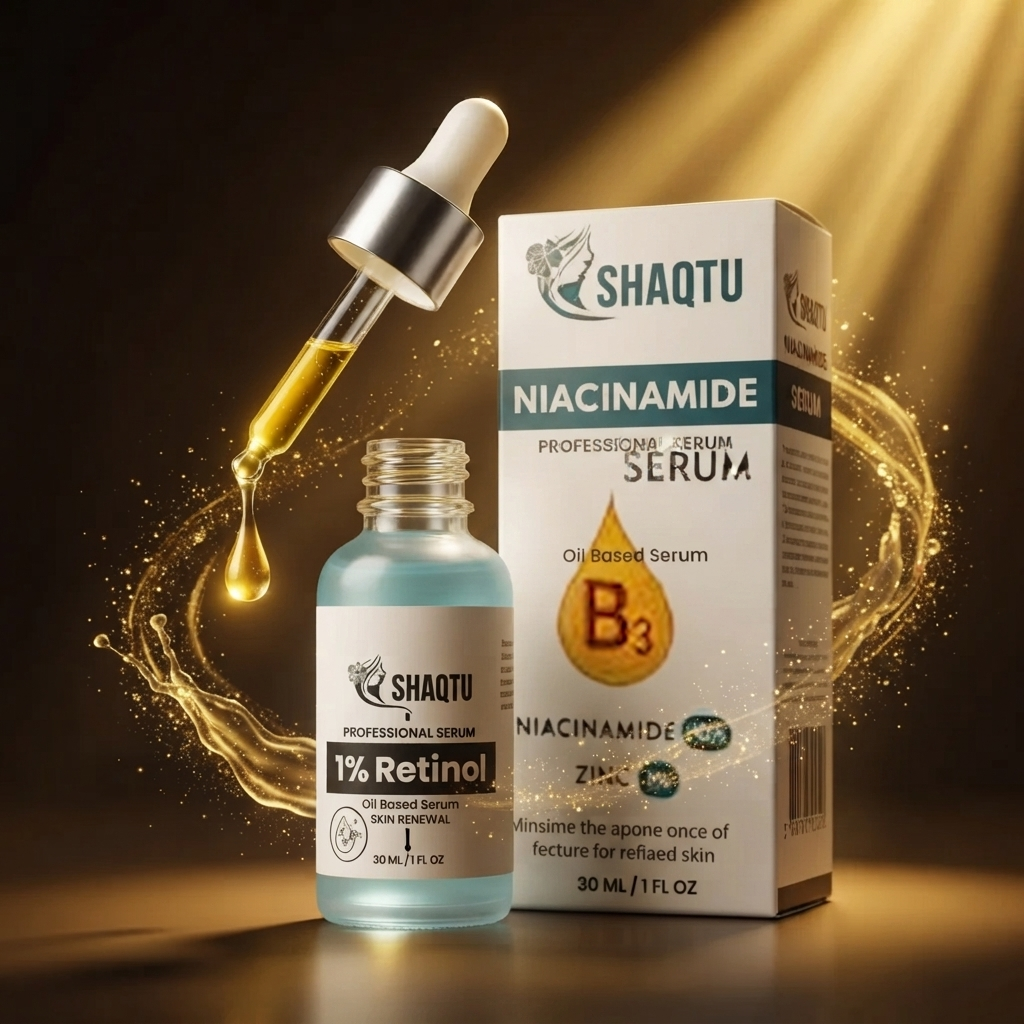 SHAQTU 10% Niacinamide + 1% Zinc Pore Refining Facial Serum 30ml
