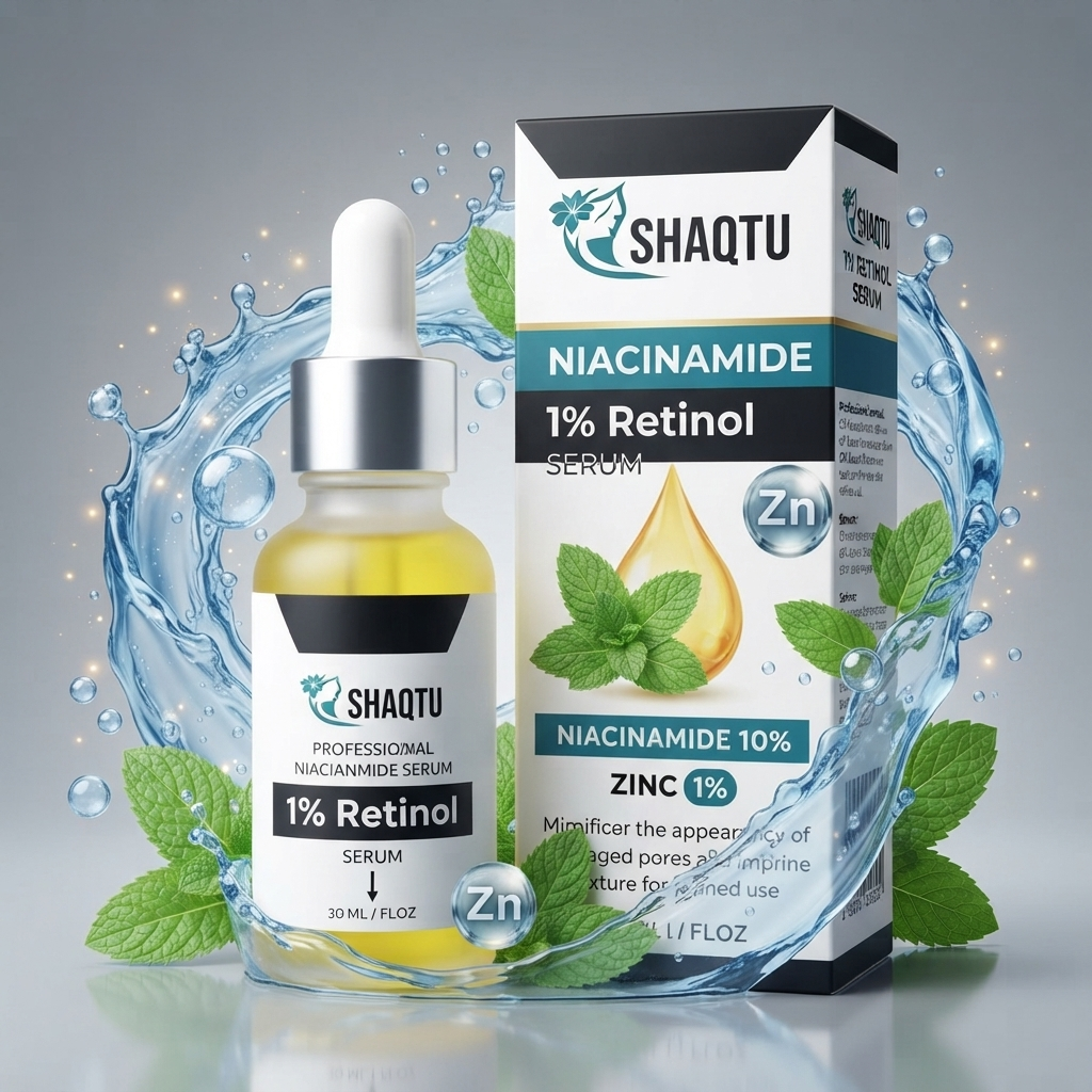 SHAQTU 1% Retinol Skin Renewal Facial Serum 30ml