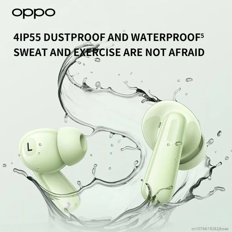 New OPPO Enco Air4 Wireless Bluetooth 5.4 Earphones – Sports Noise-Cancelling HiFi Stereo Headset with HD Mic