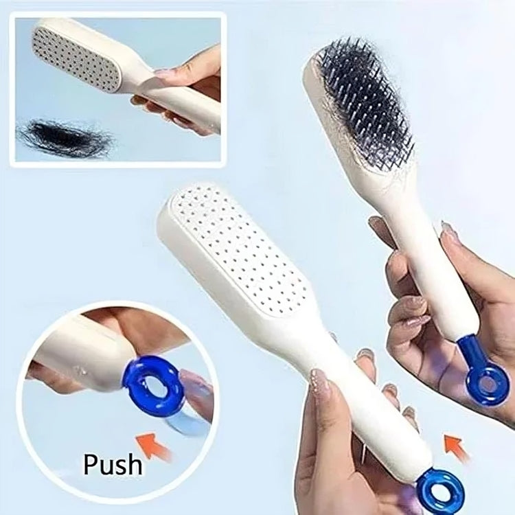 Anti Static Telescopic Hair Comb Detangling Scalp Massage Brush
