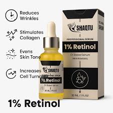 SHAQTU 1% Retinol Skin Renewal Facial Serum 30ml