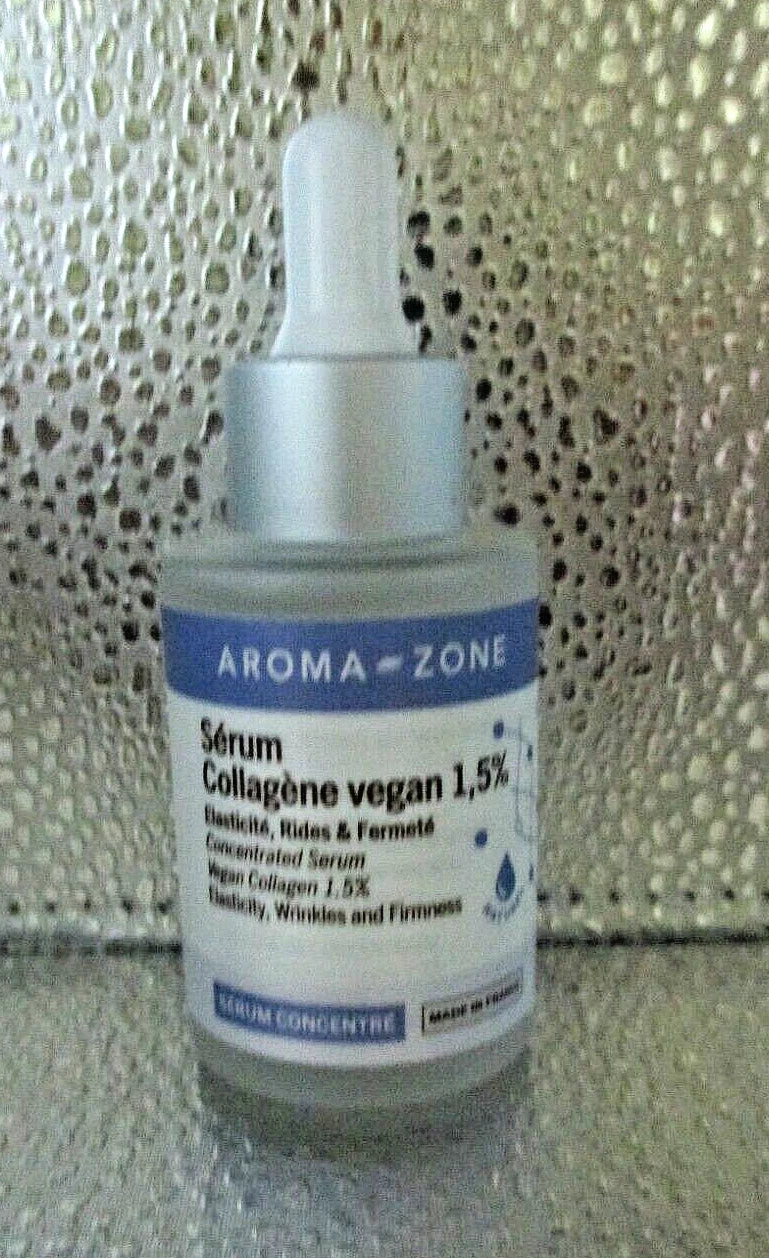 Aroma-Zone Vegan Collagen Serum 1.5% Concentrated Facial Serum | Made in France | Skin Firming & Hydrating Care