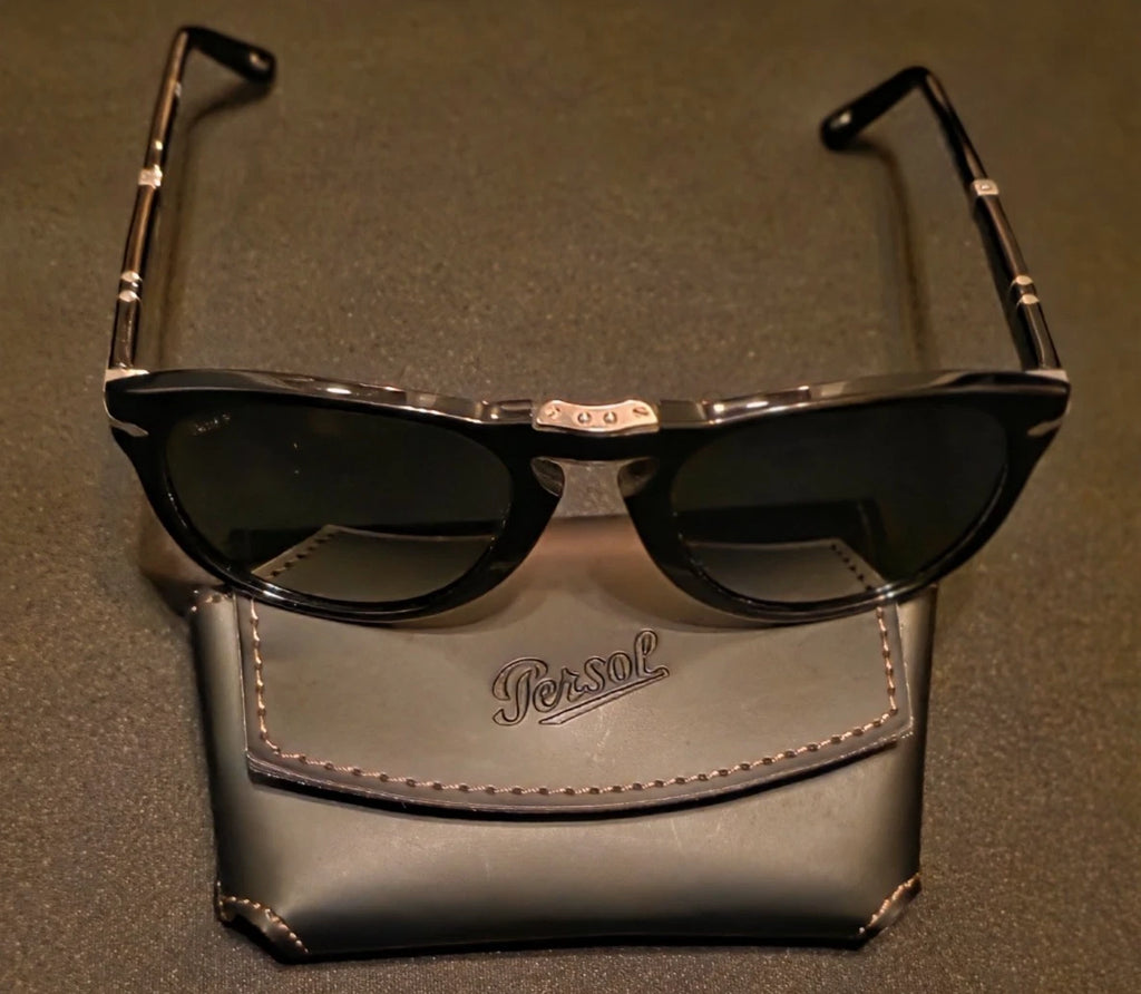 Persol 714 Men's Folding Sunglasses 95/58 54mm – Iconic Italian Designer Eyewear