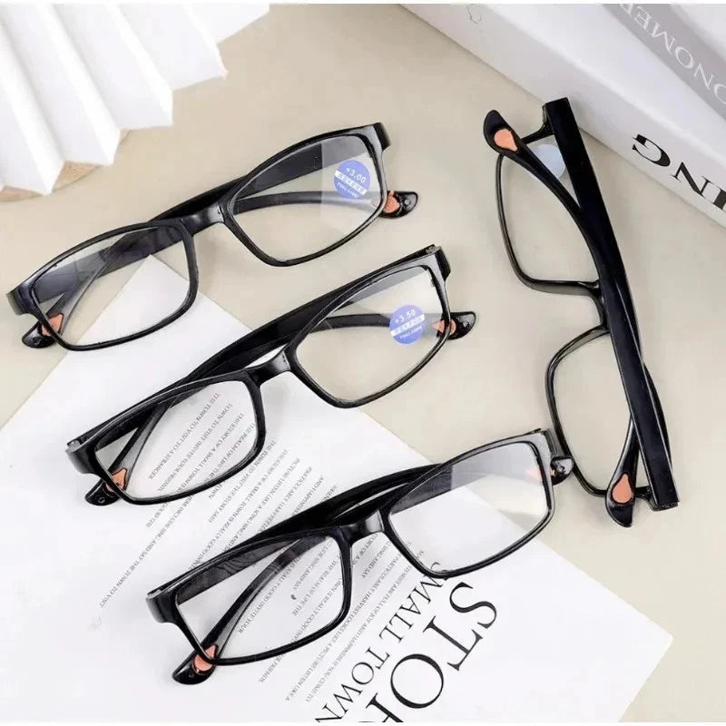 Unisex Reading Glasses for Men & Women Ultra-Light Portable Presbyopia Eyeglasses +1.0