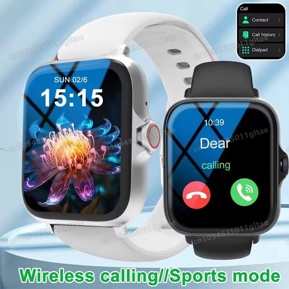 2026 Smart Watch for Men & Women Bluetooth Waterproof Fitness Tracker Smartwatch