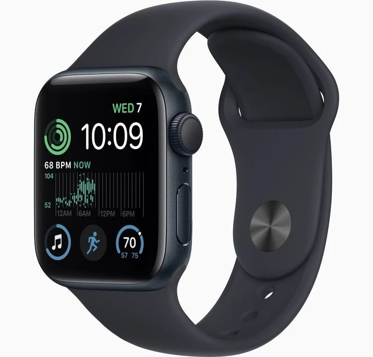 Apple Watch SE 2nd Gen 44mm GPS + Cellular Aluminum 32GB Smartwatch – Good Condition