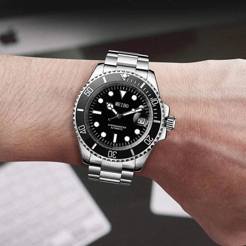 Fashion Luxury 2026 Men's Calendar Sports Waterproof Quartz Watch – Business Stainless Steel Wristwatch