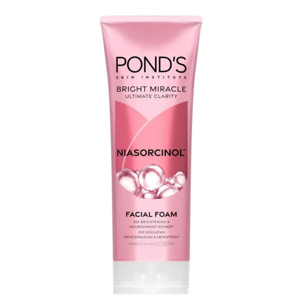 2x POND'S Facial Foam Cleanser 100g | Oily Soft Skin Natural Wash | Daily Deep Cleansing Face Wash for Fresh Skin
