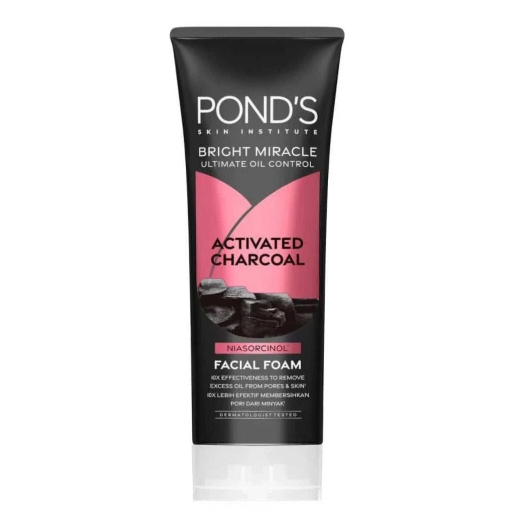 2x POND'S Facial Foam Cleanser 100g | Oily Soft Skin Natural Wash | Daily Deep Cleansing Face Wash for Fresh Skin
