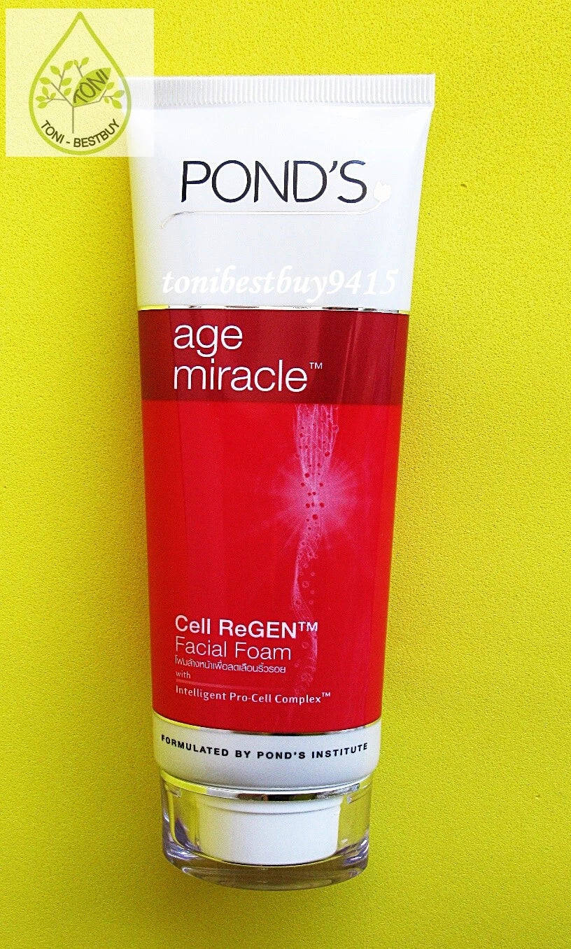 NEW POND'S Age Miracle Facial Foam Cleanser 200g | Cell Regeneration Lightening Face Wash | Anti Aging Skin Care
