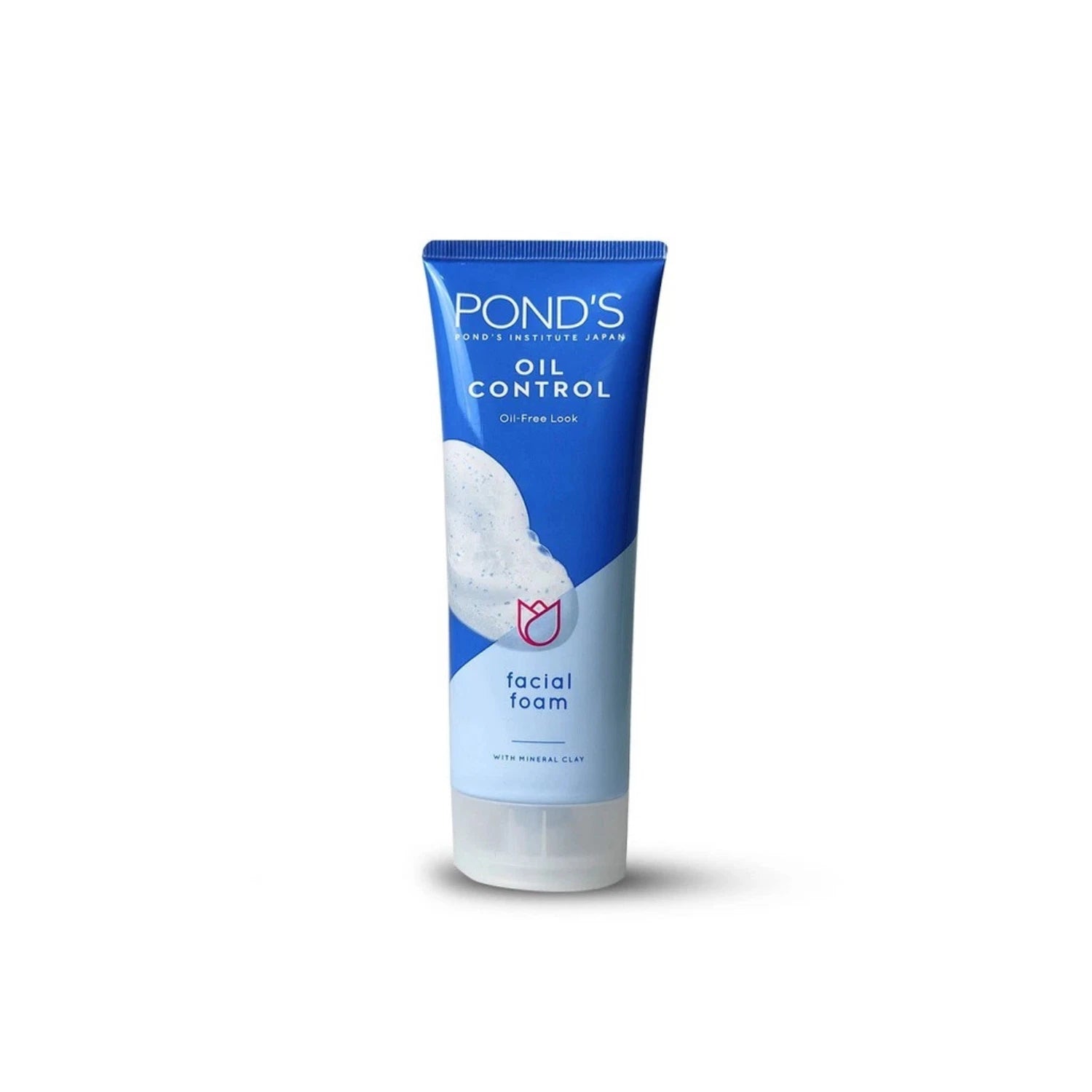 2x POND'S Facial Foam Cleanser 100g | Oily Soft Skin Natural Wash | Daily Deep Cleansing Face Wash for Fresh Skin