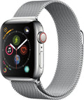 Apple Watch Gen 4 Series 4 Cell 40mm Stainless Steel - Milanese Loop MTUM2LL/A