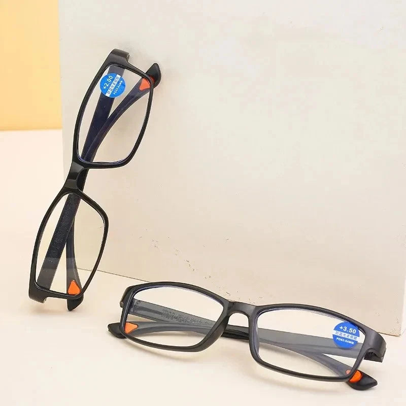 Unisex Reading Glasses for Men & Women Ultra-Light Portable Presbyopia Eyeglasses +1.0