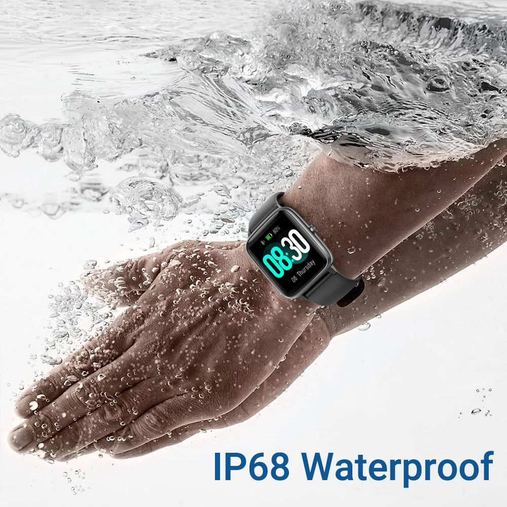 2025 Smart Watch for Men & Women Waterproof Bluetooth Fitness Watch for iOS & Samsung | 2-Year Warranty