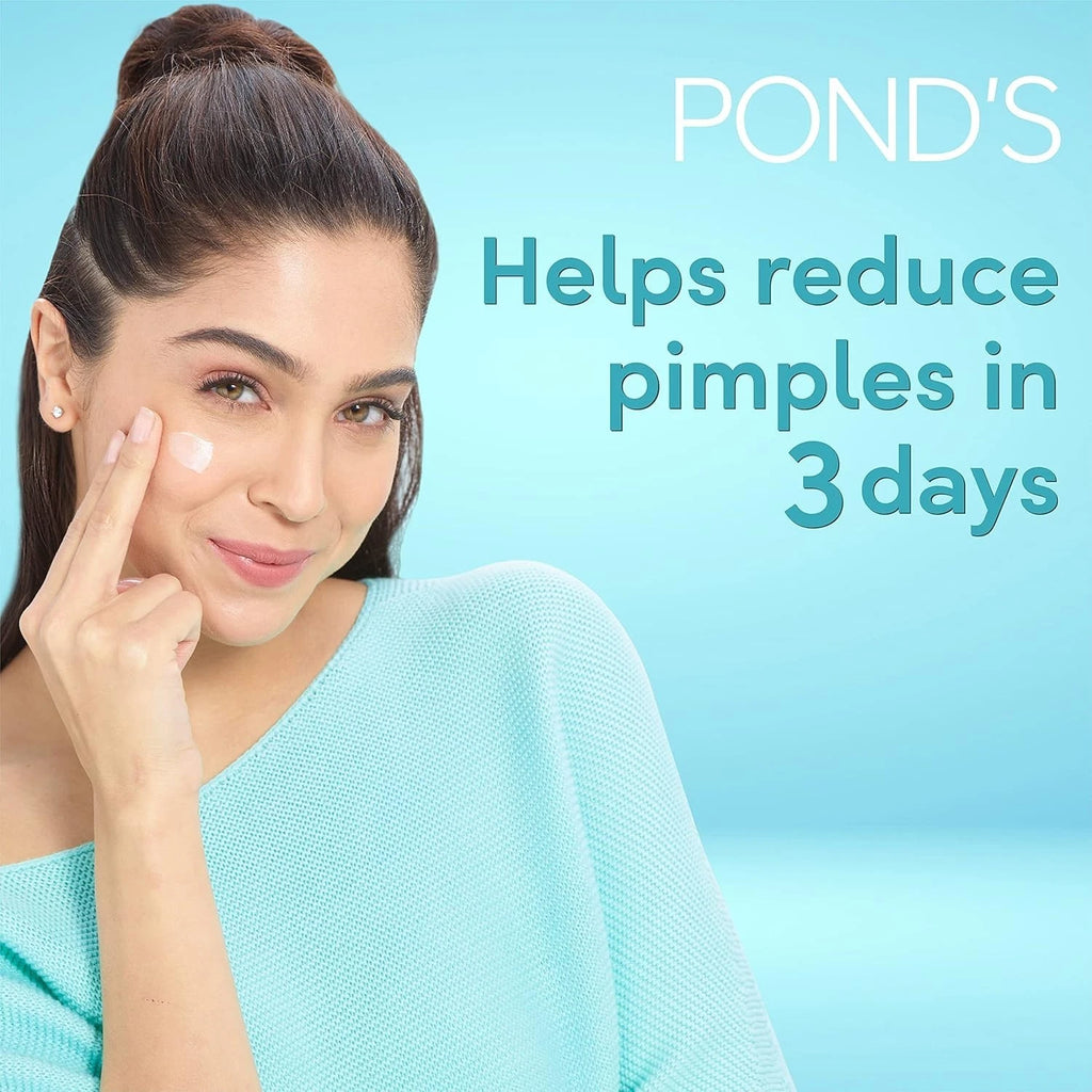 PONDS Pimple Clear Foam Facial Wash 100g – Deep Cleansing Acne & Oil Control Face Wash