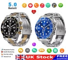 Smart Watch for Men Bluetooth Calling Blood Pressure Heart Rate Fitness Tracker UK