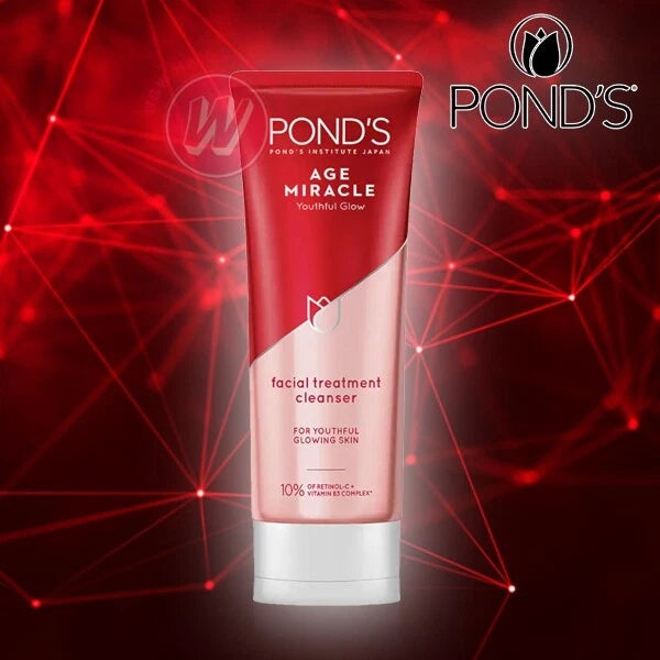 NEW POND'S Age Miracle Facial Foam Cleanser 200g | Cell Regeneration Lightening Face Wash | Anti Aging Skin Care
