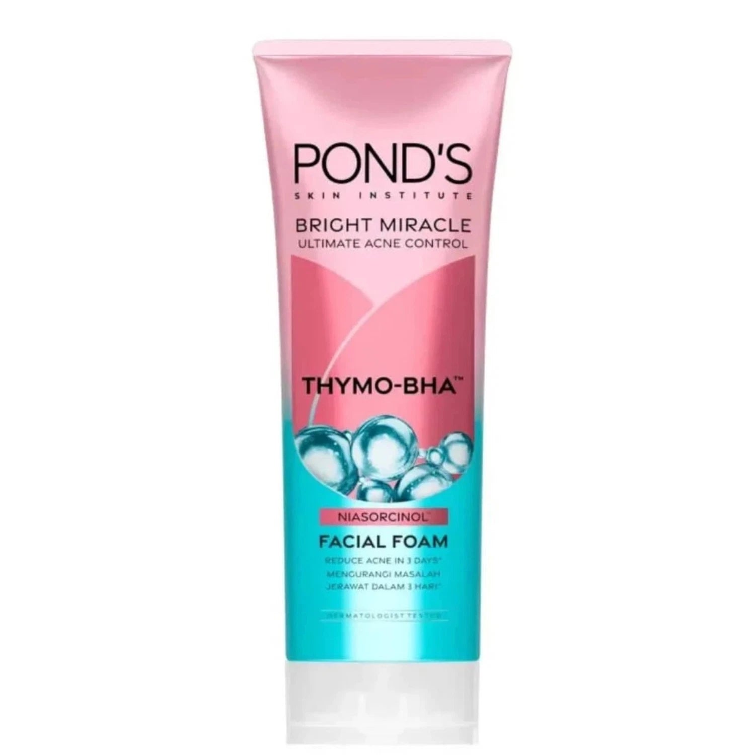 2x POND'S Facial Foam Cleanser 100g | Oily Soft Skin Natural Wash | Daily Deep Cleansing Face Wash for Fresh Skin