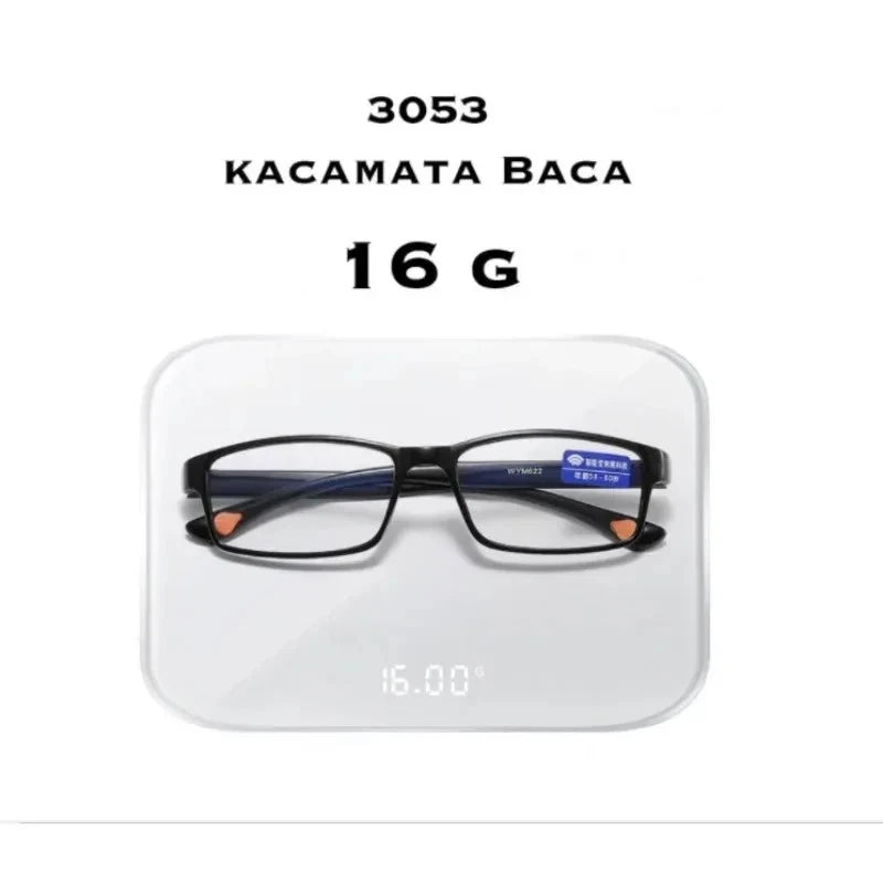 Unisex Reading Glasses for Men & Women Ultra-Light Portable Presbyopia Eyeglasses +1.0