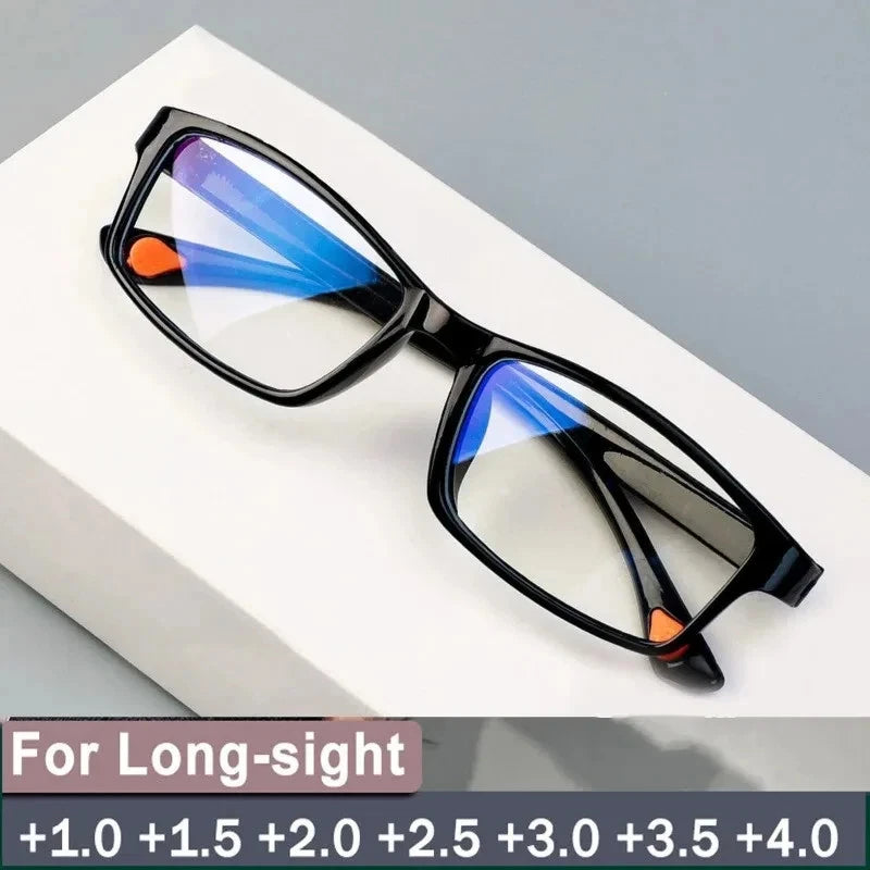 Unisex Reading Glasses for Men & Women Ultra-Light Portable Presbyopia Eyeglasses +1.0
