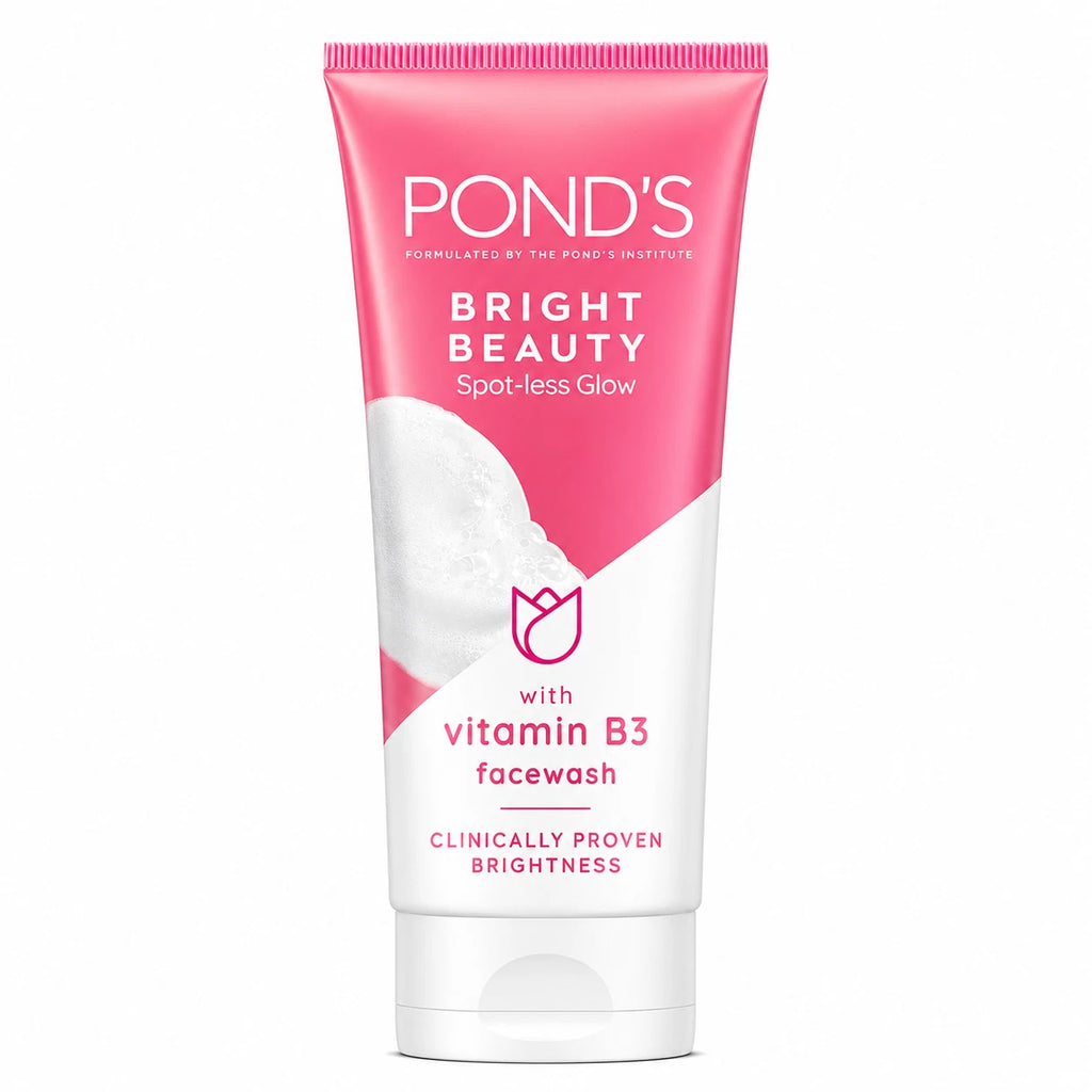 6x POND'S White Beauty Spotless Fairness Face Wash 100g Pack | Brightening Facial Cleanser | Deep Cleansing Skin Care