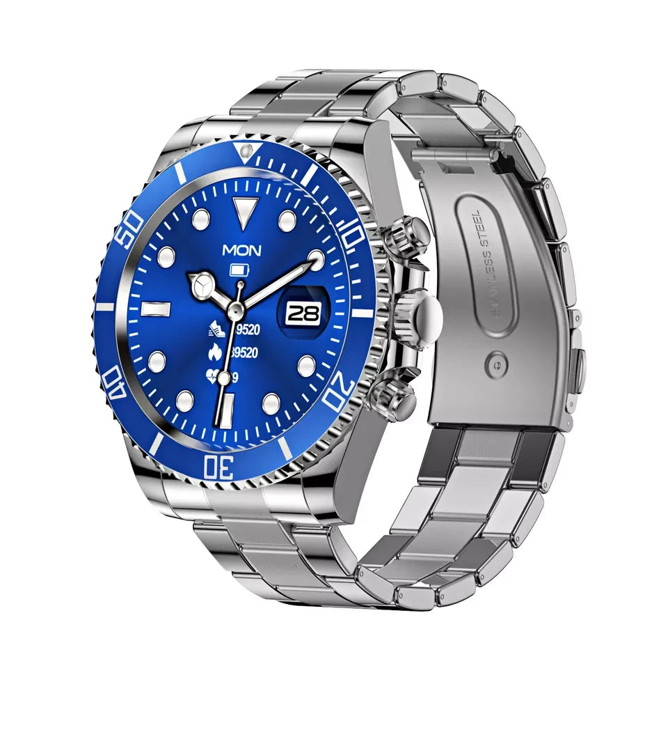 Smart Watch for Men Bluetooth Calling Blood Pressure Heart Rate Fitness Tracker UK