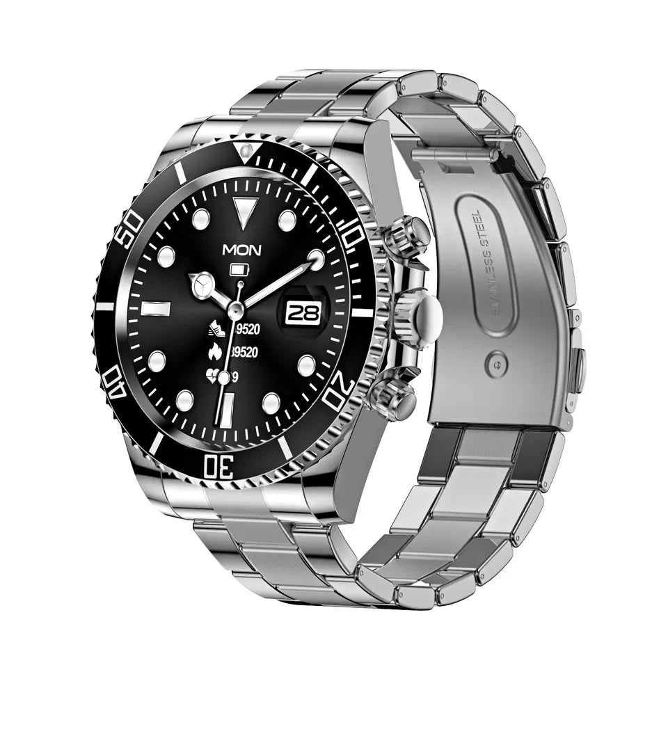 Smart Watch for Men Bluetooth Calling Blood Pressure Heart Rate Fitness Tracker UK