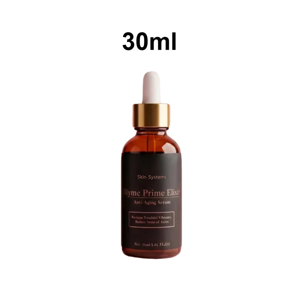 BLYME Prime Elixir Anti-Aging Serum 30ml | Anti Wrinkle Smoothing Facial Skincare Liquid | Skin Firming Treatment