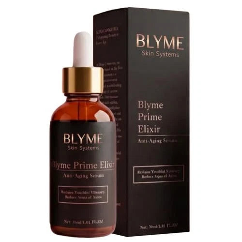 BLYME Prime Elixir Anti-Aging Serum 30ml | Anti Wrinkle Smoothing Facial Skincare Liquid | Skin Firming Treatment
