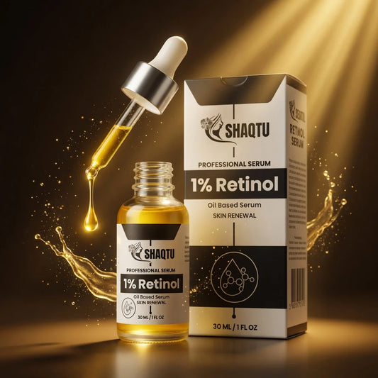 SHAQTU 1% Retinol Skin Renewal Facial Serum 30ml